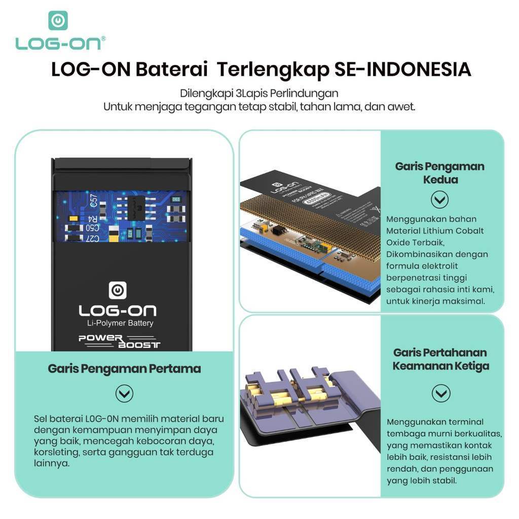 Log On - BLP707 Oppo F11 CPH1913 / CPH1911 BLP-707 Power Boost Original Battery Baterai Batre