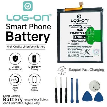 Baterai Log on EB-BS721ABY Untuk Samsung S24 FE Power Boost 4700mAh / 25W Original 1 Tahun Garansi Battery Batre