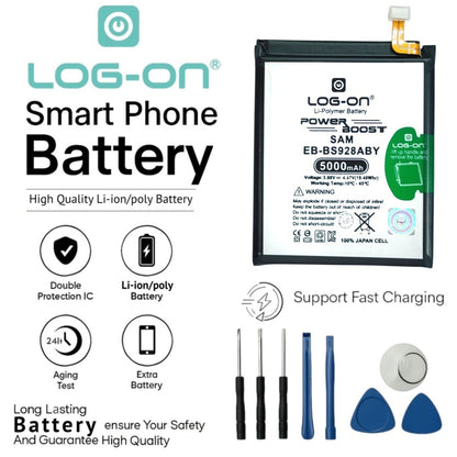 Baterai Log on EB-BS928ABY Untuk Samsung S24 Ultra Power Boost 5000mAh / 45W Original 1 Tahun Garansi Battery Batre