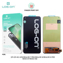 LOG-ON LCD UNTUK OPPO A74 4G / A94 4G / A95 4G / RENO 5F / RENO 4SE / RENO 7 Z INCELL FULLSET TOUCHSCREEN GARANSI TEST 7 HARI