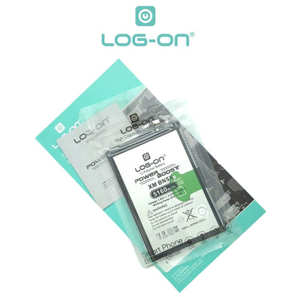 Log On - BN5X Untuk Xiaomi Redmi 14C / Poco C75 BN-5X Support Fast Charging Kapasitas 5160mAh Power Boost Battery Baterai Batre - 1 Tahun Garansi