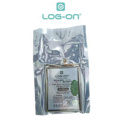 LOG ON BATERAI SAMSUNG A50 A505 LOG-ON BATRE POWER BOOST IC BATTERY