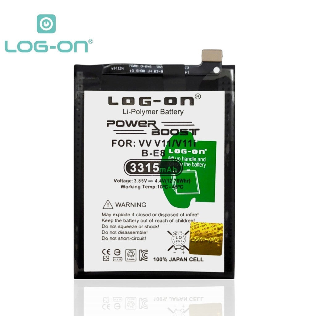 LOG ON BATERAI VIVO V11/V11i B-E8 BATRE DOUBLE POWER DOUBLE IC BATTERY