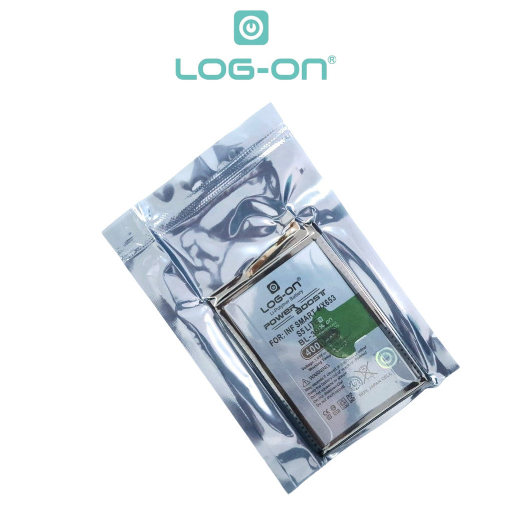 LOG ON BATERAI INFINIX SMART 4 X653 BL-39LX S5 Lite BATRE DOUBLE POWER DOUBLE IC BATTERY