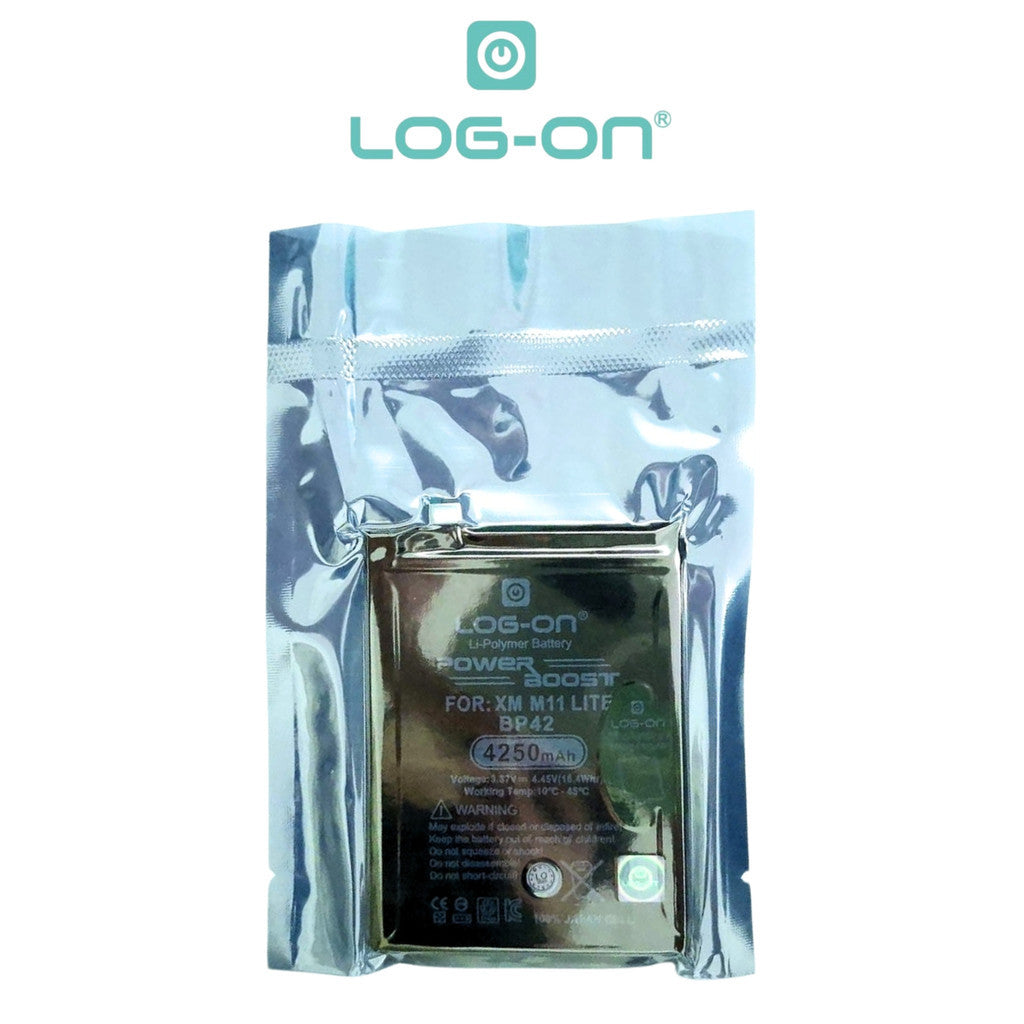 Log On - BP42 Xiaomi MI 11 Lite BP-42 Power Boost Original Battery Baterai Batre