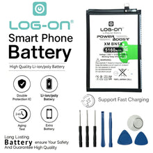 Log On - BN5X Untuk Xiaomi Redmi 14C / Poco C75 BN-5X Support Fast Charging Kapasitas 5160mAh Power Boost Battery Baterai Batre - 1 Tahun Garansi