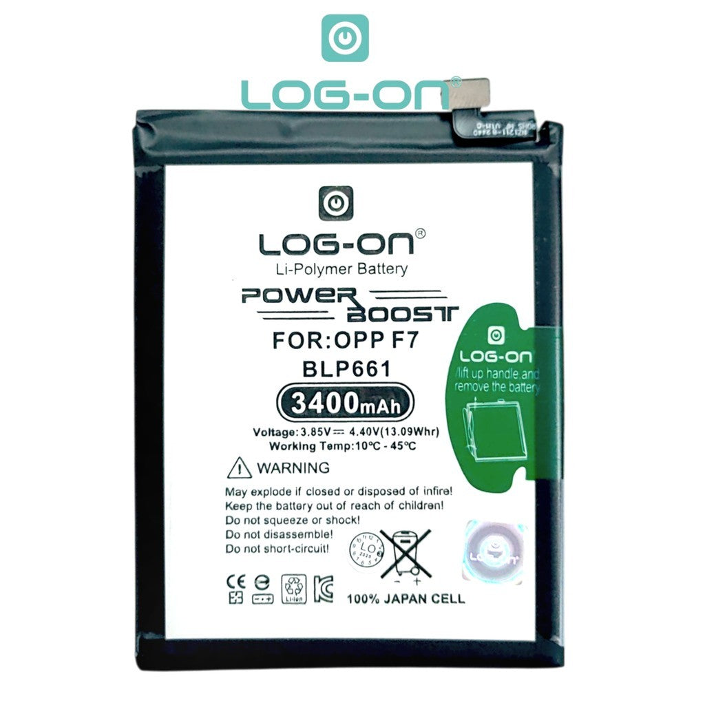 Log On - BLP661 Oppo F7 / A3 BLP-661 Power Boost Original Battery Baterai Batre - 1 Tahun Garansi