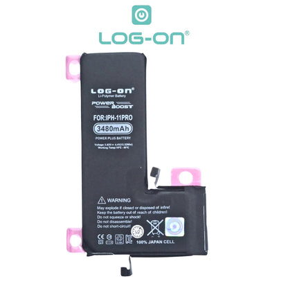 Log On - IPHONE 11 PRO Power Plus Original Battery Baterai Batre