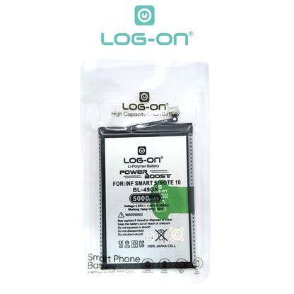 LOG ON BATERAI INFINIX SMART 5 BL-49GX/HOT 11S/NOTE 10 BATRE  BATTERY