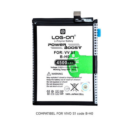 Log On - Vivo S1 B-H0  1907 BH0 Power Boost Original Battery Baterai Batre