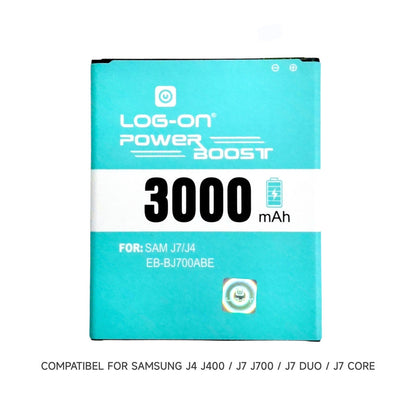 LOG ON BATERAI SAMSUNG J7/J4 BATRE POWER BOOST BATTERY