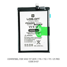 Baterai Log on B-G7 Untuk Vivo Y17 / Y12 / Y15 2019 / Y11 2019 / Z1 Pro BG7 Power Boost 5000mAh Original 1 Tahun Garansi Battery Batre