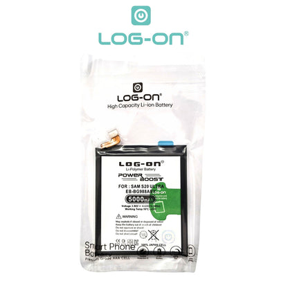 Baterai Log on EB-BG988ABY Untuk SAMSUNG S20 ULTRA Power Boost Original Battery Baterai Batre