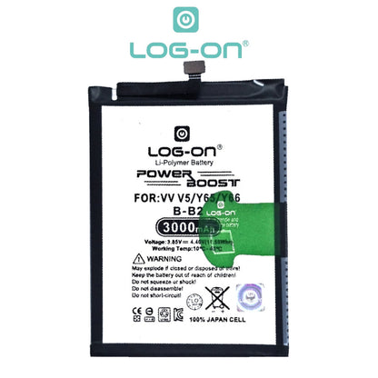 Baterai Log on B-B2 Untuk Vivo V5 lite / V5 / V5S / Y66 / Y67 BB2 3000mAh Original 1 Tahun garansi Battery Batre