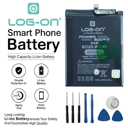 LOG ON BATERAI SAMSUNG A10S-A20S BATRE POWER BOOST BATTERY