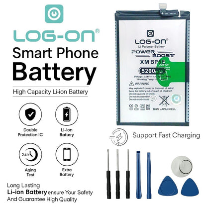 Baterai Log on BP5E Untuk Xiaomi Redmi A5 / Poco C71 BP-5E Power Boost 5200mAh Original 1 Tahun Garansi Battery Batre