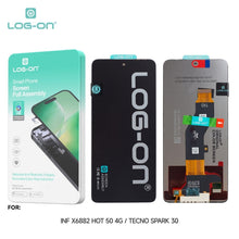LOG ON LCD UNTUK INFINIX HOT 50 4G (X6720) / TECNO SPARK 30 4G (KL6) FULLSET TOUCHSCREEN