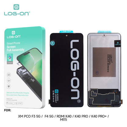 LOG ON LCD UNTUK POCO F3 5G / F4 5G / REDMI K40 / K40 PRO / K40 PRO PLUS / XIAOMI 11i / MI 11i FULLSET TOUCHSCREEN