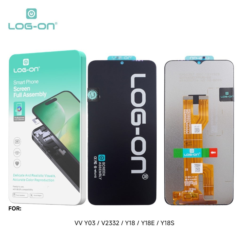 LOG-ON LCD UNTUK VIVO Y03 / Y18 / Y18S FULLSET TOUCHSCREEN GARANSI TEST 7 HARI