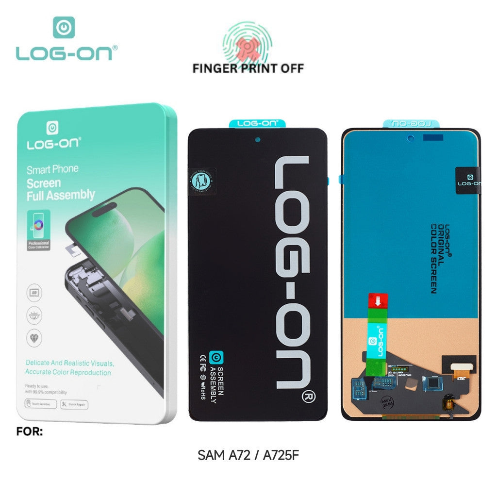 LOG ON LCD UNTUK SAMSUNG A72 A725 FULLSET TOUCHSCREEN