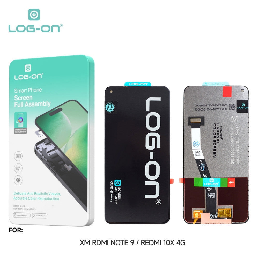 LOG ON LCD UNTUK REDMI NOTE 9 / REDMI 10X 4G FULLSET TOUCHSCREEN