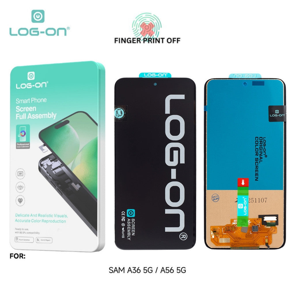 LOG ON LCD UNTUK SAMSUNG A36 5G (A366) / A56 5G (A566) FULLSET TOUCHSCREEN