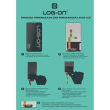 LOG ON LCD UNTUK XIAOMI REDMI NOTE 8 FULLSET TOUCHSCREEN