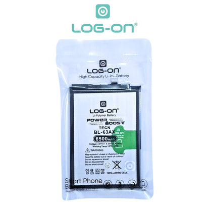 Baterai Log on BL-63AX Untuk INFINIX NOTE EDGE / NOTE 60 5G Fast Charging 45W Kapasitas 6500MAH 1 Tahun Garansi Battery Batre