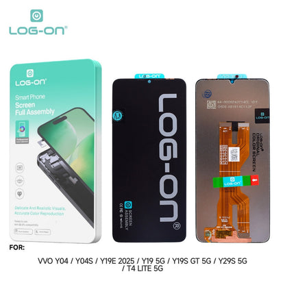 LOG ON LCD UNTUK VIVO Y04 / Y04S /  Y19E / Y19 5G / Y19S GT 5G / Y29S 5G / T4 LITE 5G FULLSET TOUCHSCREEN