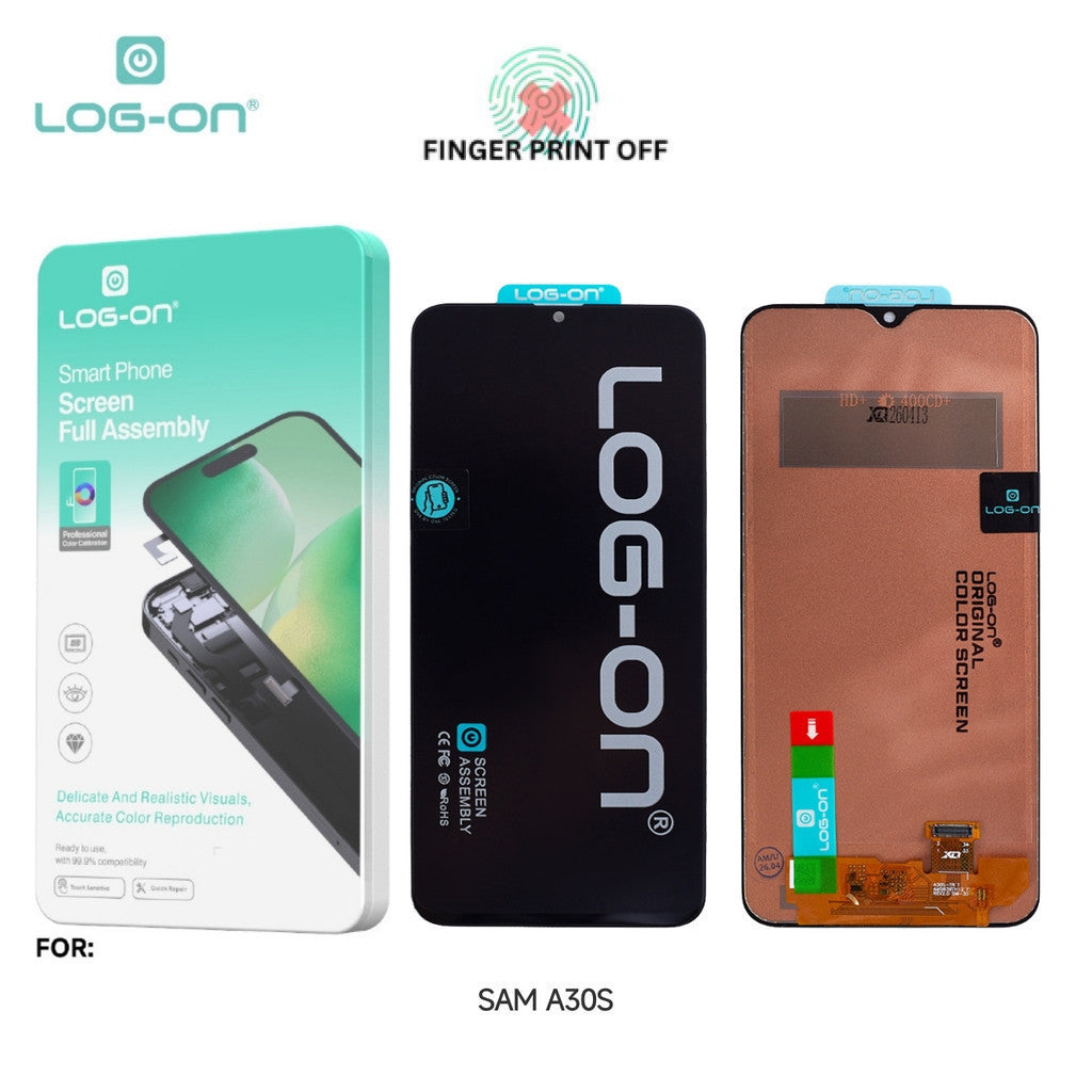LOG ON LCD UNTUK SAMSUNG A30S (A307) FULLSET TOUCHSCREEN
