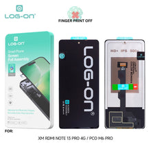 LOG ON LCD UNTUK XIAOMI REDMI NOTE 13 PRO 4G / POCO M6 PRO 4G FULLSET TOUCHSCREEN