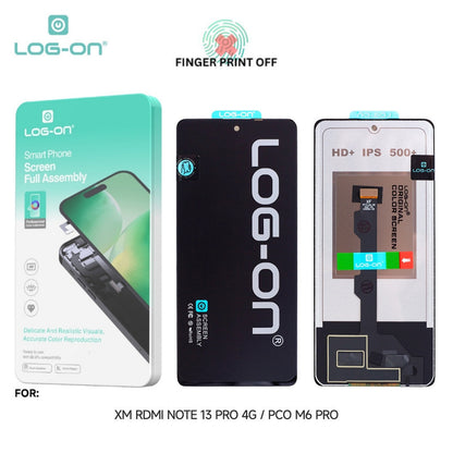 LOG ON LCD UNTUK XIAOMI REDMI NOTE 13 PRO 4G / POCO M6 PRO 4G FULLSET TOUCHSCREEN