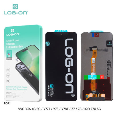 LOG ON LCD UNTUK VIVO Y36 4G / Y77T / Y78 / Y78T / IQOO Z7 / Z8 / Z7X 5G FULLSET TOUCHSCREEN