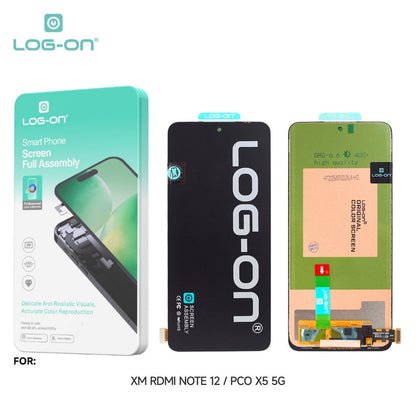 LOG ON LCD UNTUK XIAOMI REDMI NOTE 12 / POCO X5 5G FULLSET TOUCHSCREEN