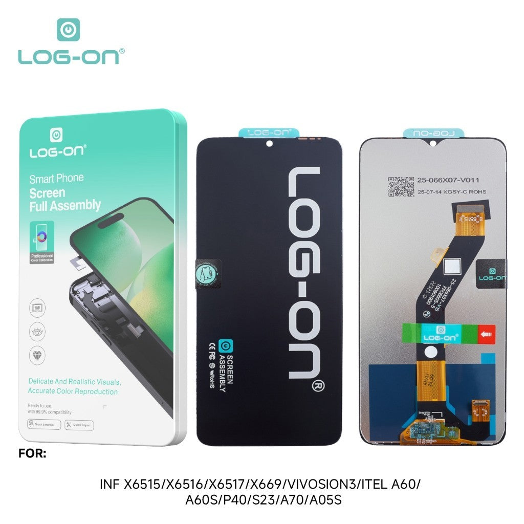 LOG-ON LCD FOR INFINIX SMART 7 / SMART 7 HD / SMART 7 PLUS / HOT 30i FULLSET TOUCHSCREEN GARANSI 7 HARI TEST