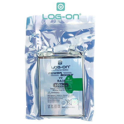 Baterai Log on BA38 Untuk IQOO Z9 Power Boost 6000mAh / 80W Original 1 Tahun Garansi Battery Batre