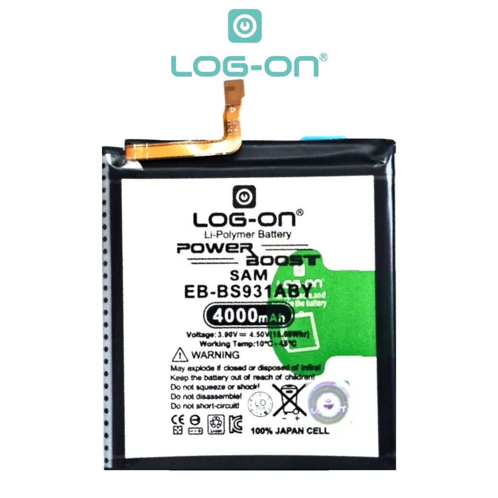 Baterai Log on EB-BS931ABY Untuk SAMSUNG S25 Fast Charging 45W Kapasitas 4000MAH 1 Tahun Garansi Battery Batre