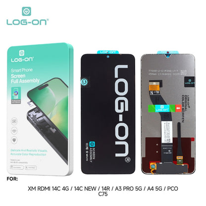 LOG ON LCD UNTUK XIAOMI REDMI 14C / REDMI A3 PRO 5G / REDMI A4 5G / POCO C75 FULLSET TOUCHSCREEN