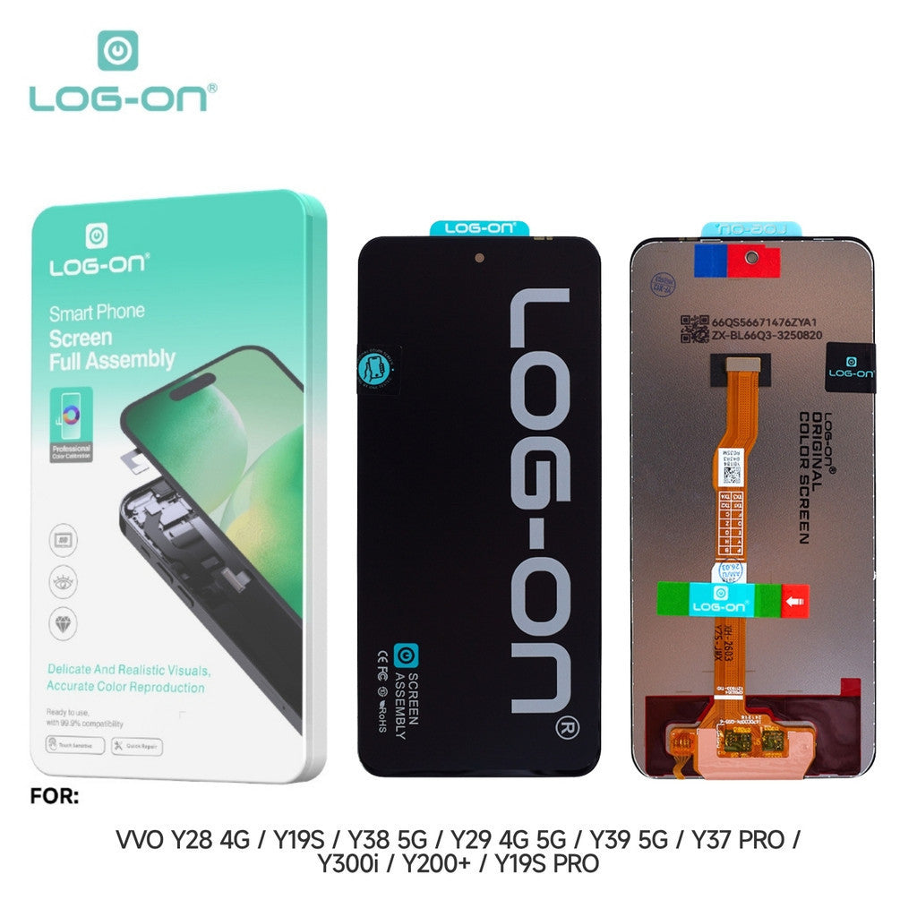 LOG ON LCD UNTUK VIVO Y28 4G / Y19S / Y38 4G / Y29 4G / Y39 5G / Y37 PRO /Y300i / Y200 PLUS / Y19S PRO FULLSET TOUCHSCREEN