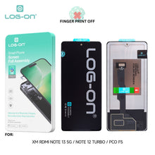 LOG ON LCD UNTUK XIAOMI REDMI NOTE 13 5G / NOTE 12 TURBO / POCO F5 FULLSET TOUCHSCREEN