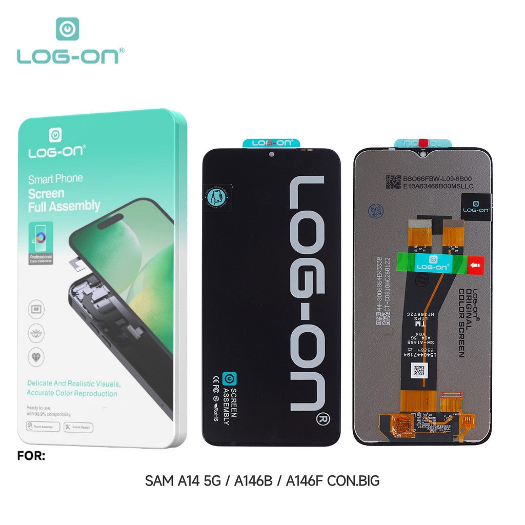 LOG ON LCD UNTUK SSAMSUNG A14 5G (A146) FULLSET TOUCHSCREEN