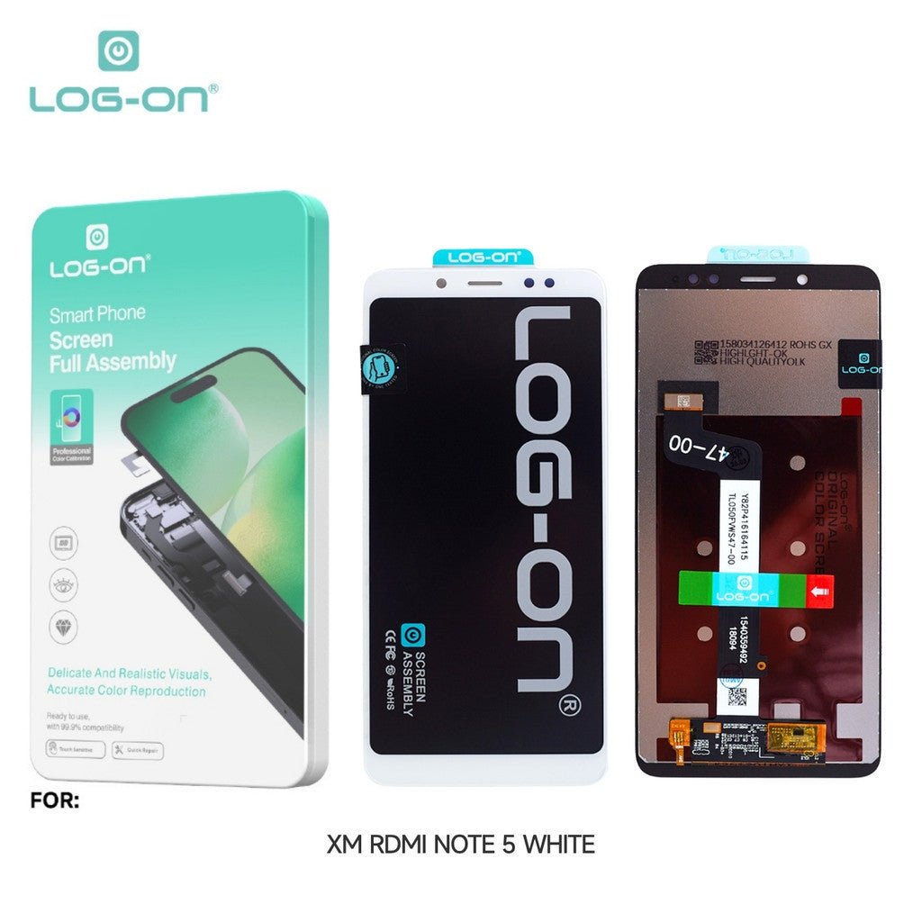 LOG ON LCD UNTUK XIAOMI REDMI NOTE 5 FULLSET TOUCHSCREEN