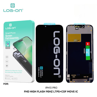 LOG ON LCD (OLED) FOR IPHONE 13 / IPHONE 13 PRO / IPHONE 13 PRO MAX FULLSET TOUCHSCREEN ORIGINAL