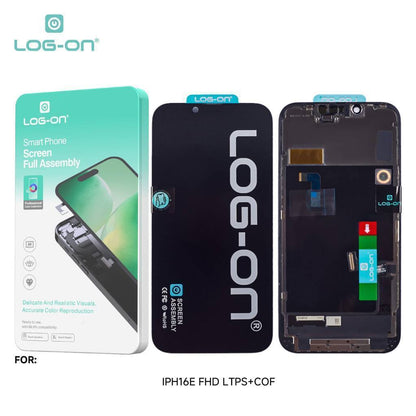 LOG ON LCD (OLED) FOR IPHONE 16 / IPHONE 16E / IPHONE 16 PLUS / IPHONE 16 PRO / IPHONE 16 PRO MAX FULLSET ORIGINAL OEM