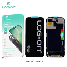 LOG ON LCD (FHD) SLTP FOR IPHONE 16 / IPHONE 16E / IPHONE 16 PLUS / IPHONE 16 PRO / IPHONE 16 PRO MAX HD+ FULLSET ORIGINAL OEM